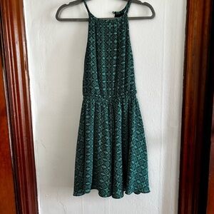 Banana Republic mini halter dress XXS petite